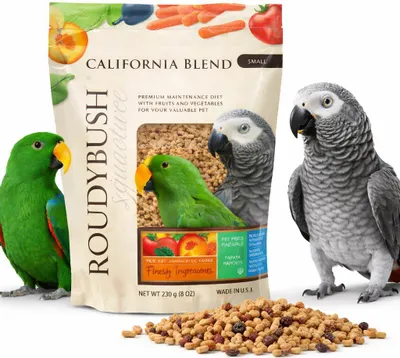Zdjęcie produktu dla RoudyBush California Blend Small 1,25kg - zbilansowany granulat z owocami i warzywami dla papug
