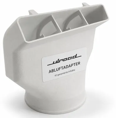 Produktbild von Schmaler 150mm Dachfenster Klimaanlage Adapter DN150 Durchführung Auslass