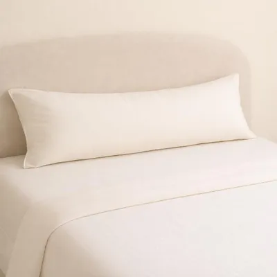 Image de Traversin PLAT Coton anti-acariens - pour lit de 1 personne 90 cm - 40312