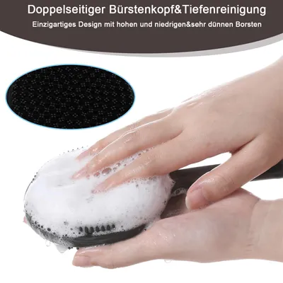 Produktbild von Rückenschrubber,Silikon Körperbürste,langem Griff,für Körperpeeling