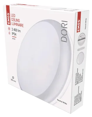 LED svítidlo DORI 28 cm, 24,5 W, neutrální bílá, IP54