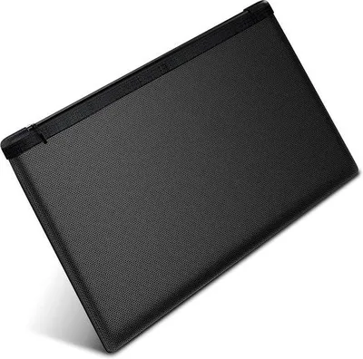 Produktbild von Famanu Dokumententasche - Geldfach, feuerfest und wasserdicht - 17 x 28 cm - Schwarz