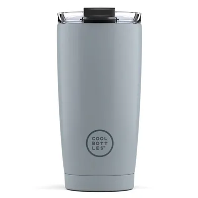 Obrázek produktu pro Cool Bottles Nerezový termohrnek Pastel třívrstvý 550 ml - šedá