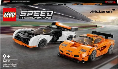 Produktbild von Stavebnica LEGO Speed Champions 76918 McLaren Solus GT a McLaren F1 LM (581 dielikov)