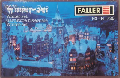 Produktbild von Faller 170735 Winter-Set Spur H0 in