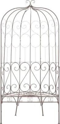 Produktbild von vidaXL Gartenbank 95 cm Eisen Antik Braun