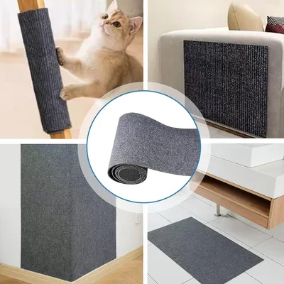 Image de Tapis griffoir pour chats - Protection pour meubles - Couper sur mesure - 1 pièce