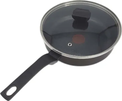 Produktbild von Tefal Sauteuse 24 cm Deckel Alle Herdarten ausser Induktion Antihaftbeschichtung Kochgeschirr PureGenius