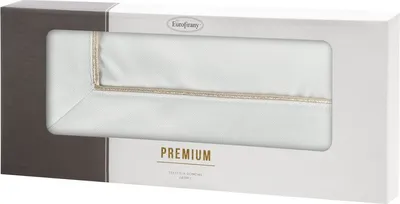 Produktbild von Festliche Tischdecke Tischdekoration MADELE weiß gold 85x85