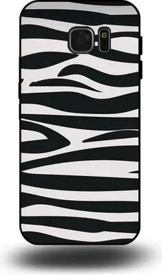 Produktbild von Smartphonica Handyhülle passend für Samsung Galaxy A42 5G mit Zebradruck - TPU Tasche mit Zebradruck Design - Schwarz Weiß