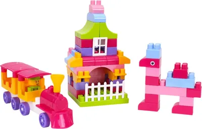 Produktbild von 90-teiliges Bausteinset Pastellfarben 6353