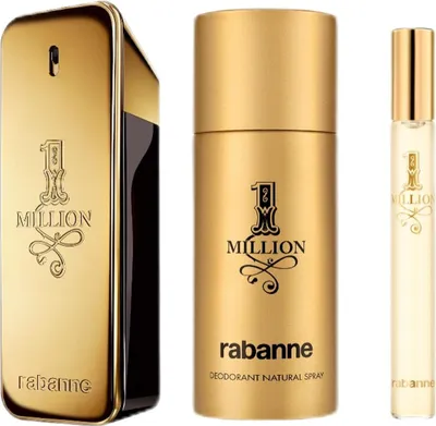 Produktbild von Rabanne 1 Million EDT 100 ml + EDT MINI 10 ml + DEO Spray 150 ml (man)