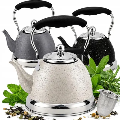 Produktbild von Hauspremium Traditioneller Teekessel 3L Induktion Retro