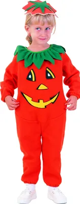 Obrázok produktu pre Detský halloweenský kostým tekvice maskovací kostým uni dieťa (veľkosť 1-2 roky) s čiapkou