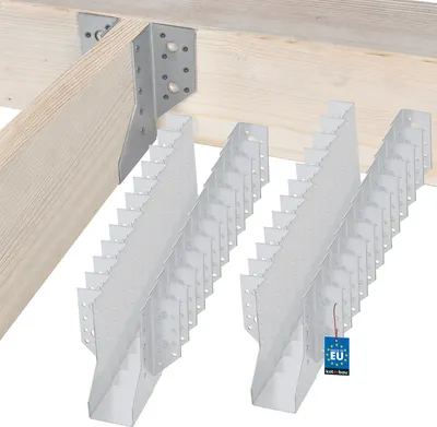 Produktbild von KOTARBAU® 25er Set Balkenschuh Typ A 50 mm Holzbalkenverbinder Balkenverbinder Verbinder für Baukonstruktion außenliegend
