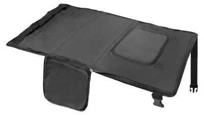 Imagen del producto de Cama de viaje para bebés con reposapiés, ideal para viajes en avión