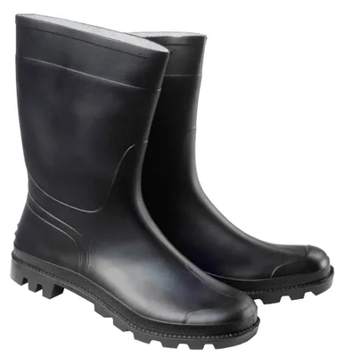 Image de Bottes basses en caoutchouc noir taille 38