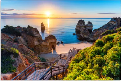 Produktbild von MuchoWow® Poster Strand - Meer - Portugal 30x20 cm - Plakate - Print