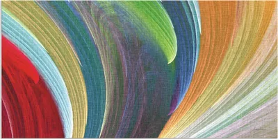 Produktbild von ARTland Wandbild Alu für Innen & Outdoor Windwellen III Größe: 100x50 cm