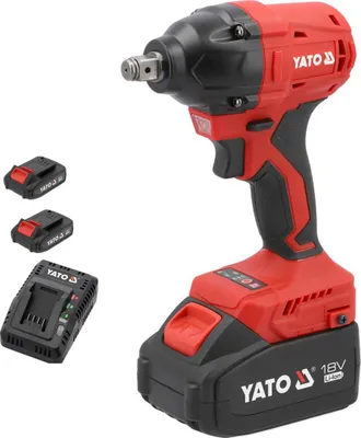 Obrázek produktu pro Akumulátorový rázový utahovák 18V (2x akumulátor 2Ah)