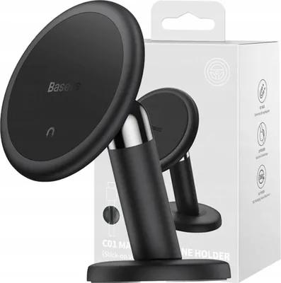 Image de Baseus C01 Overseas Edition Support magnétique pour tableau de bord - Noir
