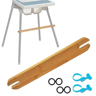 Productafbeelding van Verstelbare Voetsteun voor Kinderstoel - Nonslip Hout - Geschikt voor Antilop