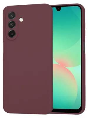 Zdjęcie produktu dla Techsuit SoftFlex etui do Samsung Galaxy A26 5G – śliwkowoczerwone