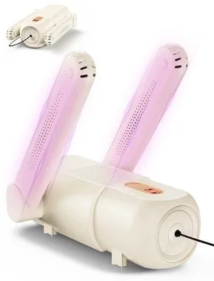 Zdjęcie produktu dla Suszarka do butów elektryczna z UV lampą timer 120 minut składana
