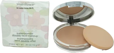 Image de Clinique Poudre compacte Fond de teint Super Powder Double Face Makeup 04 Matte Honey