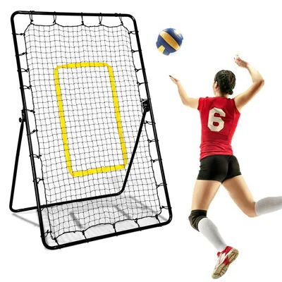 Zdjęcie produktu dla Regulowany rebounder 210x120cm - Siatka treningowa do siatkówki i multisportu
