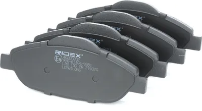 Produktbild von RIDEX 402B0202 Bremsbeläge Satz Vorne passend für PEUGEOT 308 SW I (4E, 4H) 5008 (0U, 0E) 3008 (0U) 308 I Schrägheck (4A, 4C) 308 CC (4B)