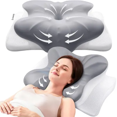Obrázek produktu pro Ergonomická polštářka na krk z paměťové pěny