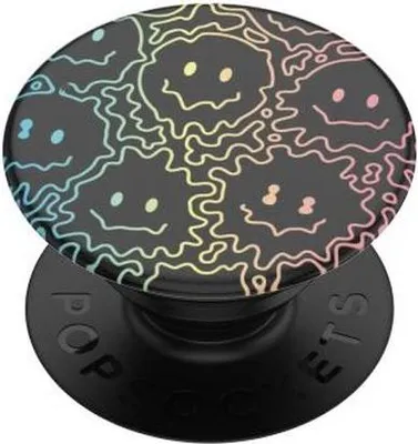 Image de PopSockets, PopGrip Feel the Bass pour Smartphones, Schwarz