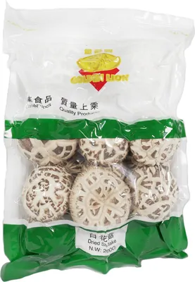 Produktbild von GL Getrocknete Shitake Pilze White Flower 200g
