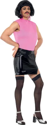 Immagine prodotto di Queen - Costume da "casalinga libera" per uomo SM3397 (L) (rosa/nero)
