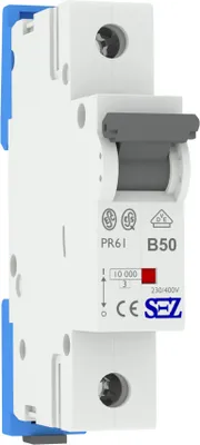 Produktbild von Leitungsschutzschalter B50A 1-Polig 10kA VDE Sicherung Automat LS-Schalter SEZ