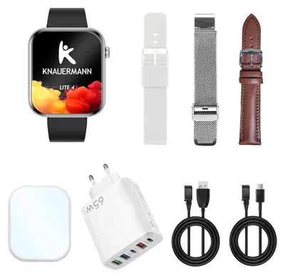 Produktbild von Knauermann Lite 4 (2026) Smartwatch mit GPS & Telefonfunktion