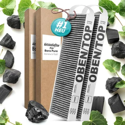 Aktivkohlefilter 2er-Pack für Bora Pure PUAKF/PURU/PUXU