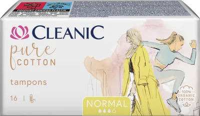Produktbild von Cleanic Hygienetampons Normal 16 Stück