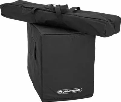 Produktbild von Schutzhüllen-Set ROD-1283 aus Nylon, Schwarz, mit 2 Taschen