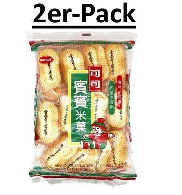 Produktbild von 2er-Pack Bin Bin Reiscracker Original 150g