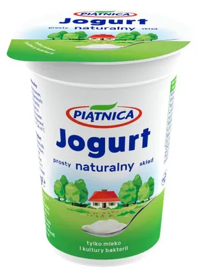 Zdjęcie produktu dla Piątnica Jogurt Naturalny 180 g