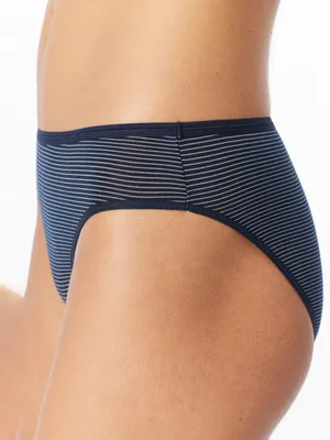 Produktbild von Schiesser Damen Tai-Slip 4-Pack Modal Essentials - blau - Größe 40