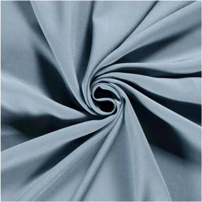 Popeline Viskose uni Sommerstoff Fahnentuch Cretonne Zuschnitt ab 1m x 1,45m pastellblau