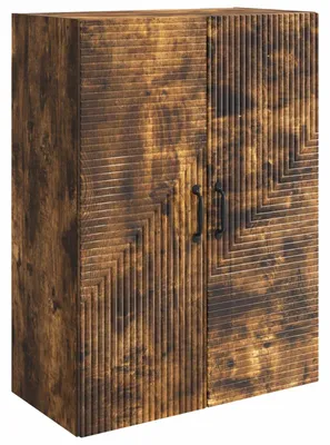 Immagine prodotto di vidaXL Armadio a muro in rovere affumicato 66 x 34,5 x 90 cm in materiale derivato dal legno