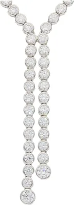 Produktbild von Y- Collier Damen 925 Silber JL10-05-0865 Zirkonia rhodiniert