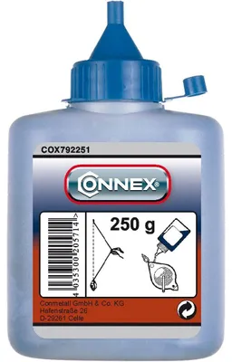 Produktbild von Connex Farbpuder blau 250 g für Schlagschnur, COX792251
