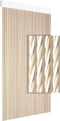 Obrázok produktu pre Záves na dvere DARA 90x210cm béžový/biely