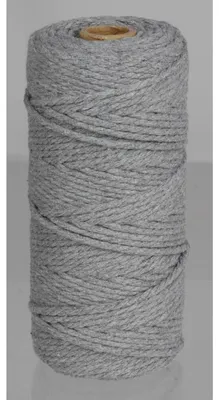 Produktbild von 20x Makramee Garn 3mm Baumwollen Baumwolle Stricken Schur Faden Basteln Häkeln Deko