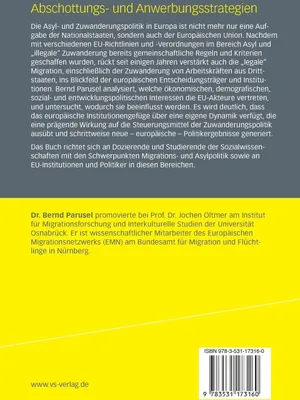 Produktbild von Abschottungs- und Anwerbungsstrategien